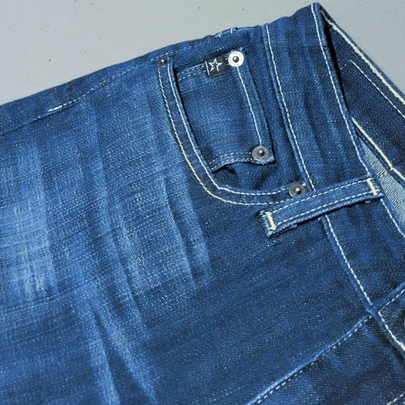 LN Buckle Big Star Jeans 27 Midrise Slim Bootcut Hazel - Picture 2 of 5